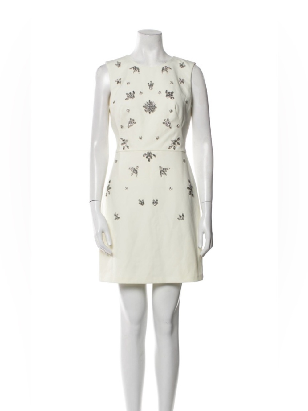 Marchesa Notte Ivory Embellished A-Line Dress Size 4 NWT Bridal - Picture 3 of 6